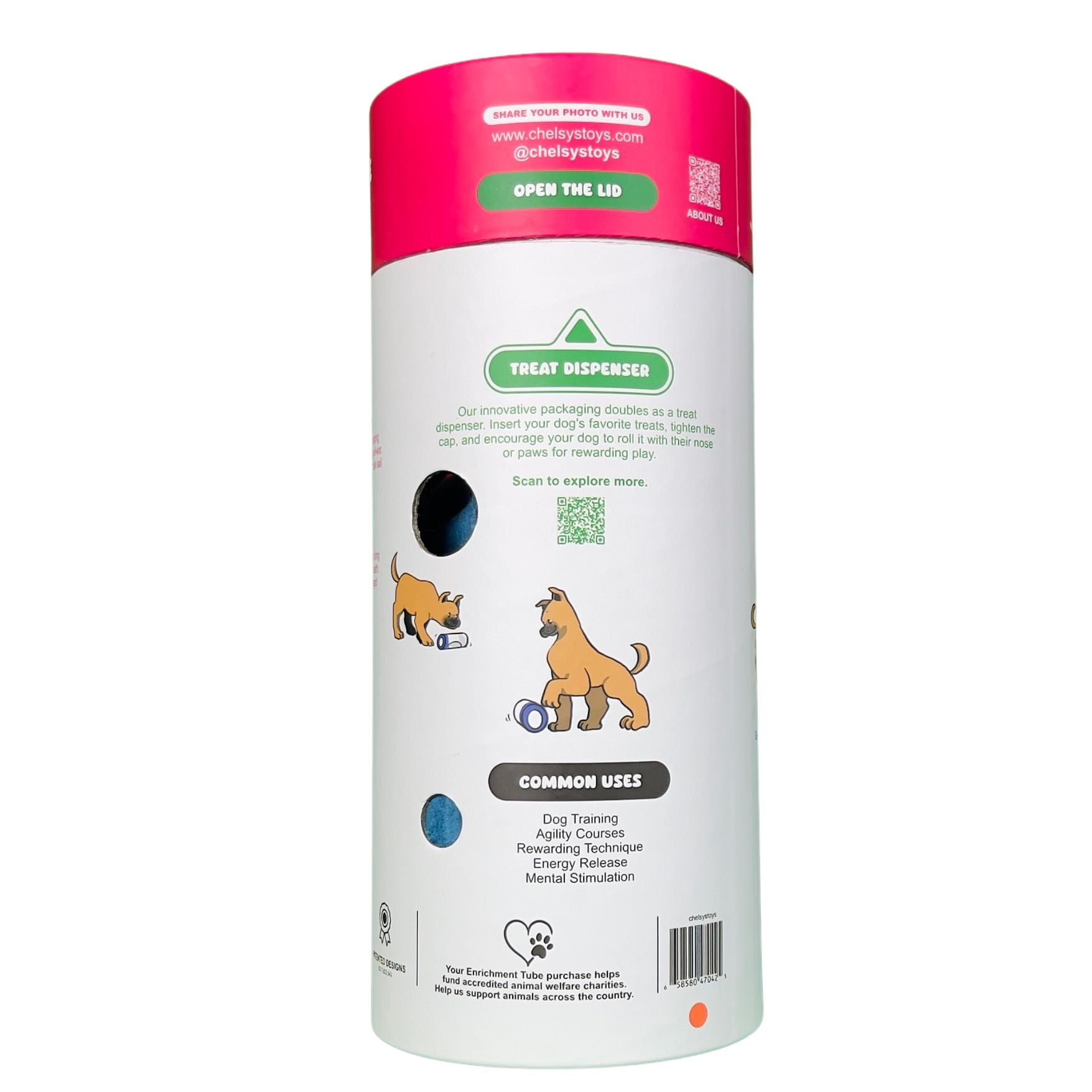 Adjustable Slow-Feed Treat Dispenser for Puppies and Seniors