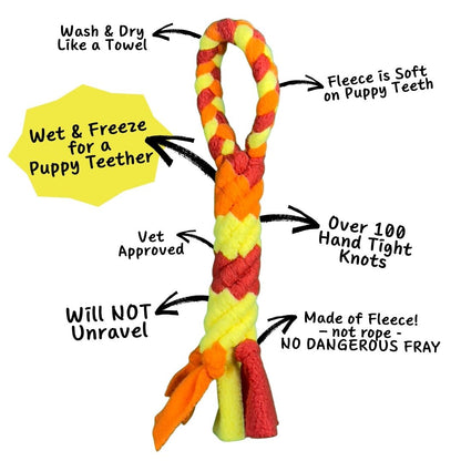 Patented Enrichment Tug Toy for Dogs | Durable, Interactive, and Bonding-Friendly