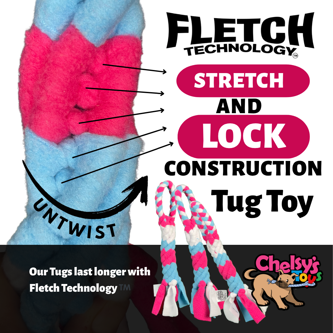 3-in-1 Bundle Enrichment Tube for Dogs - Tug Toy, Treat Dispenser & Snuffle Ball