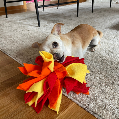Chelsy’s Toys Snuffle Ball – Interactive Dog Enrichment, Treat & Training Toy